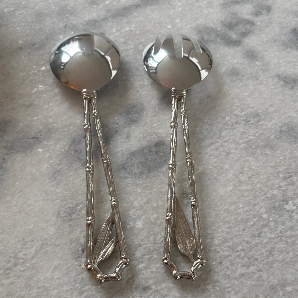 Silver Wrapped Spoon Set - Picture 3 of 3